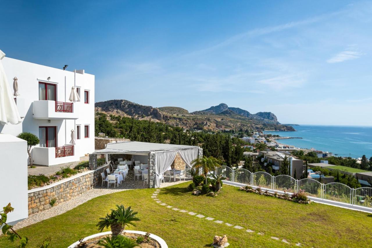 Bella Vista Stegna Aparthotel Archangelos  Exterior foto